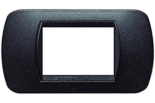 BTicino L4802GFN living int 2P grafiet zwart