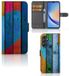 B2Ctelecom Samsung Galaxy A24 4G | Book Style Case | Wood Heart - Cadeau voor je Vriend
