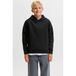 JACK & JONES JUNIOR JJEBARRON hoodie - zwart