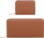 CHIC AMINI Gallantry, Portefeuille et étui à cartes pour femme, Coffret cadeau, Taupe