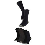 Morethansocks - Werksokken - Unisex - Multicolor - 5-Pack - Maat 39 t/m 46 - Katoenen werksokken