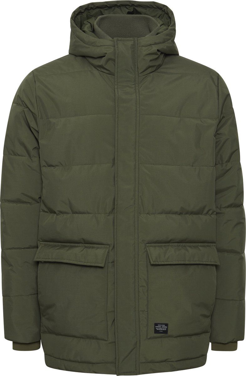 Casual Friday Olson Heren Jas - Maat S - Groen - EAN: 5715295073367