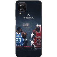 Samsung Coque Pour Samsung galaxy A12 Young Jordan vs Old Jordan Be Legendary Basket