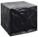 Housse de protection pour cuve IBC 1000 litres - Couverture - PVC, résistant aux UV et étanche, 8 œillets aluminium, 116 x 100 x 120 cm - Noir