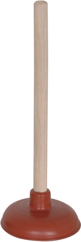 MSV Afvoer Ontstopper - Gootsteen Ontstopper en Wastafel Ontstopper voor Badkuip en Douche - 13,7 x 32 cm