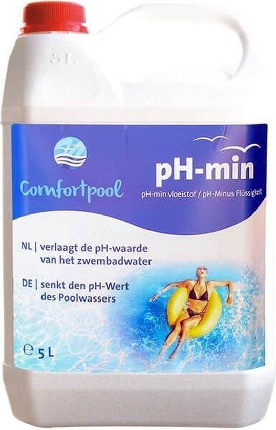 Comfortpool pH-min Vloeistof 5L