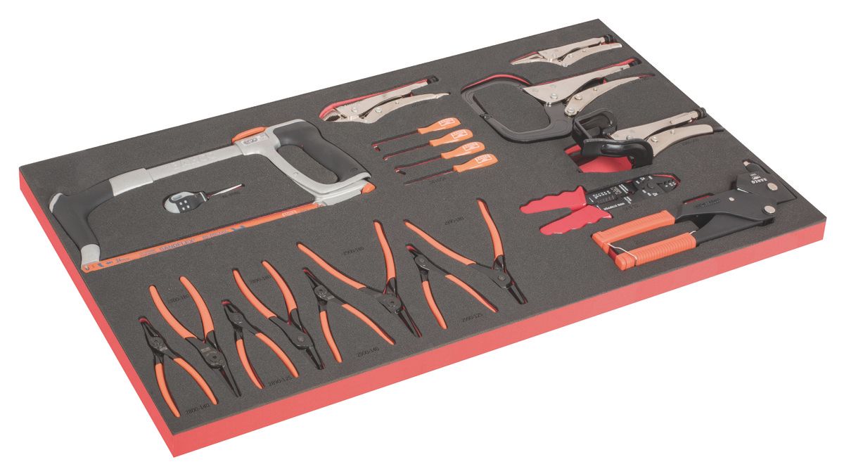 Bahco Foaminlay Fit&Go 40" met tangen - 20-delig - FF1B10LM