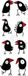 Your Decoration B.V. Kunstdruk Birdman Hans Lan - Let's walk and talk 35x100cm