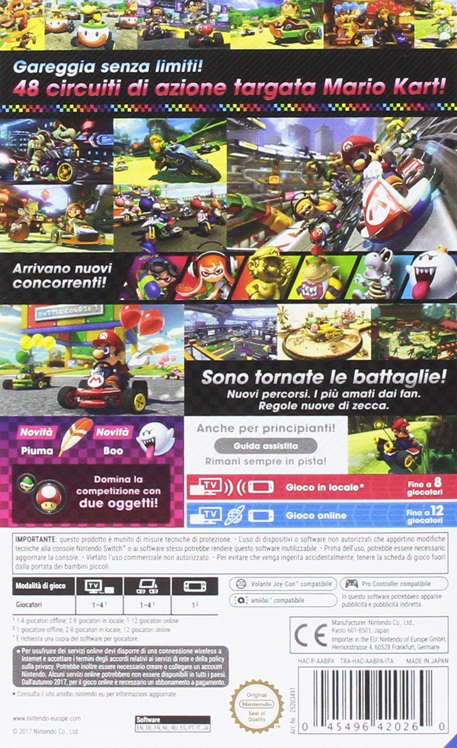 Nintendo Switch - Mario Kart 8 Deluxe - Game