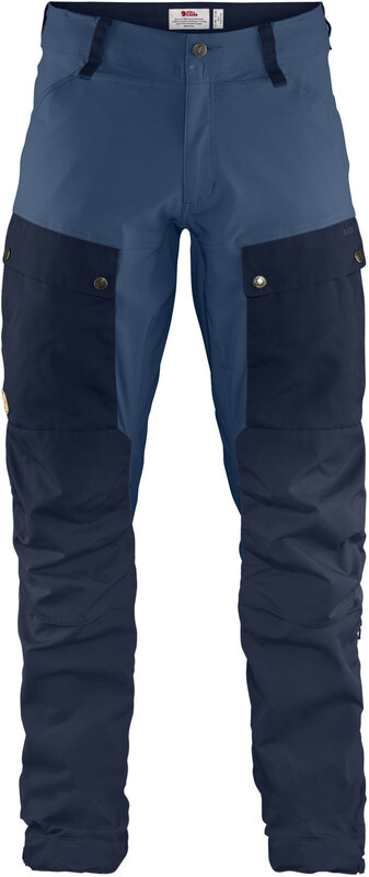 Fjällräven Keb lange broek Heren blauw EU 56 Normale lengte 2019 Trekking- & Wandelbroeken