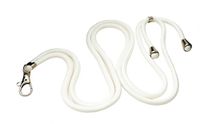 System-S Schouderband Schouders Hals Lus voor Smartphone Hoes van Nylon in Wit