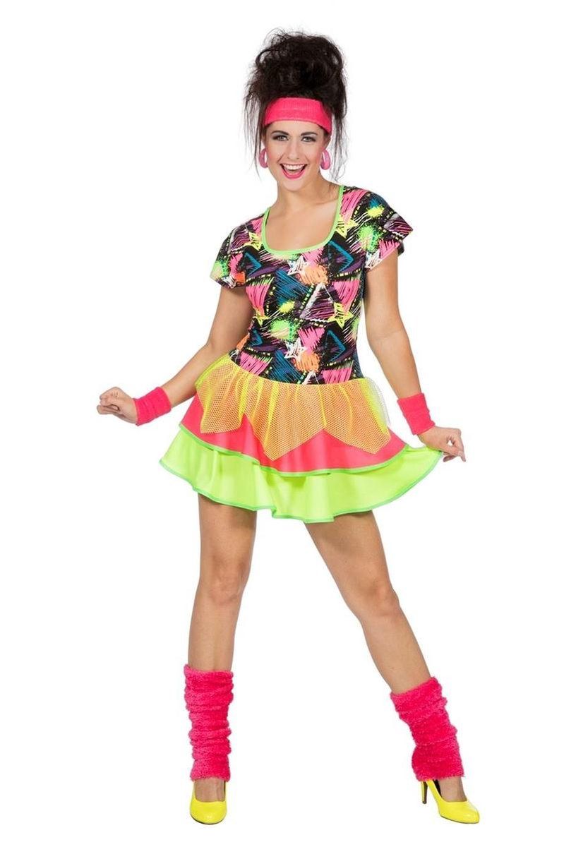 Wilbers Rockin the 80's jurkje neon - Maat 36