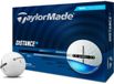 TaylorMade Distance+ Golfballen 2025 - Wit - 12 Stuks