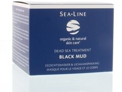 Sea-Line Black Mud Facial Mask And Body Pack 225 ml