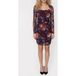 GUESS Ls Square Nk Bernard Midnight Bloom Print Taille: L