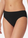 Schiesser Tai-Slip 95-5 Serie Vrouwen Zwart/wit Effen 4 stuk(s) XXL