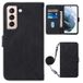 Samsung Étui Portefeuille Galaxy S22 5G - Série Line - Noir