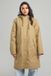 America Today Janah Teddy Dames Regenjas Khaki Maat M