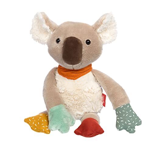 Sigikid 43219 patchwork knuffeldier Koala, grijs/wit