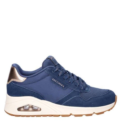Skechers Uno sneakers blauw