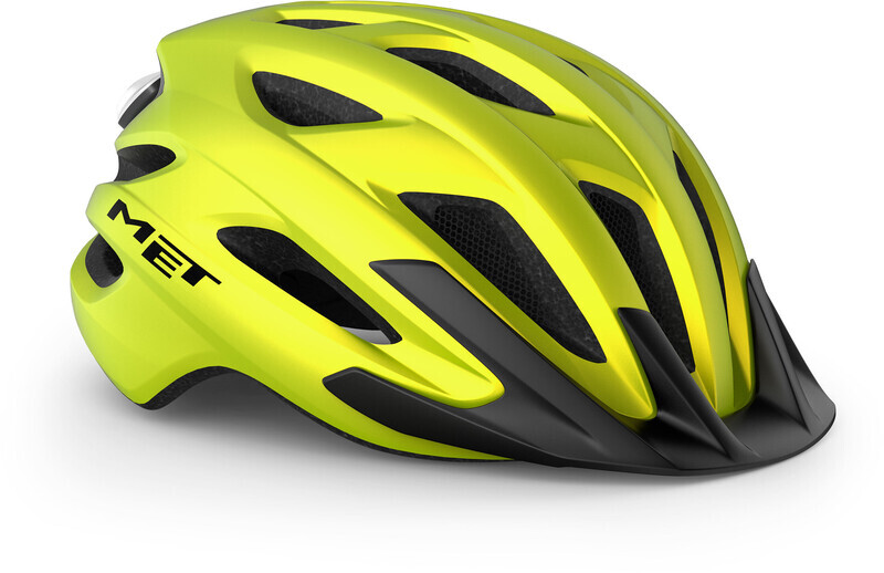 MET Crossover Helmet, geel