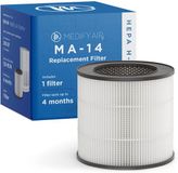 Medify Air MA-14 Vervangingsfilter – HEPA Filter H13 – 1 Stuk – Luchtfilter – Actieve Koolstof – Luchtzuivering