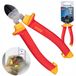 Hogert Pince coupante latérale VDE isolée 1000V 160mm