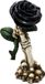 Puckator Skelet Hand Houdt Zwarte Roos ornament