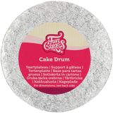 FunCakes Cake Drum Rond 15 cm - Zilver