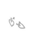 PURELEI Oorbellen Darling Heart Zilver
