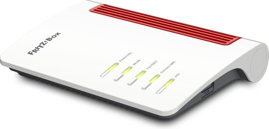 AVM FRITZ!Box 7510 AX - Draadloze Router - Single-band (2.4 GHz) - Wit
