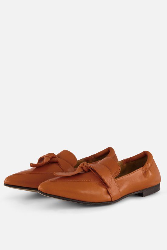 Linea Zeta Instappers cognac Leer - Maat 36