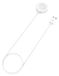 Wigento Huawei Watch D3 D2 USB-kabel met geïntegreerde, magnetische oplader, 1 meter, wit