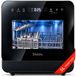 Skoov Mini Vaatwasser met waterreservoir PRO - 3 couverts - 6 wasprogramma's - Zwart