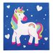 Baker Ross FC974 Regenboog Eenhoorn feest servetten - Set van 20 servetten