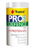 TROPICAL PRO DEFENCE MICRO SIZE FOOD MET PROBIOTISCH VOOR FRY Hi-Protein (60%) Poeder 100ml/60g - Tub