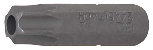 BGS 2445 | Bit | 6,3 mm (1/4") buitenzeskant | T-profiel (voor Torx) met boring T40