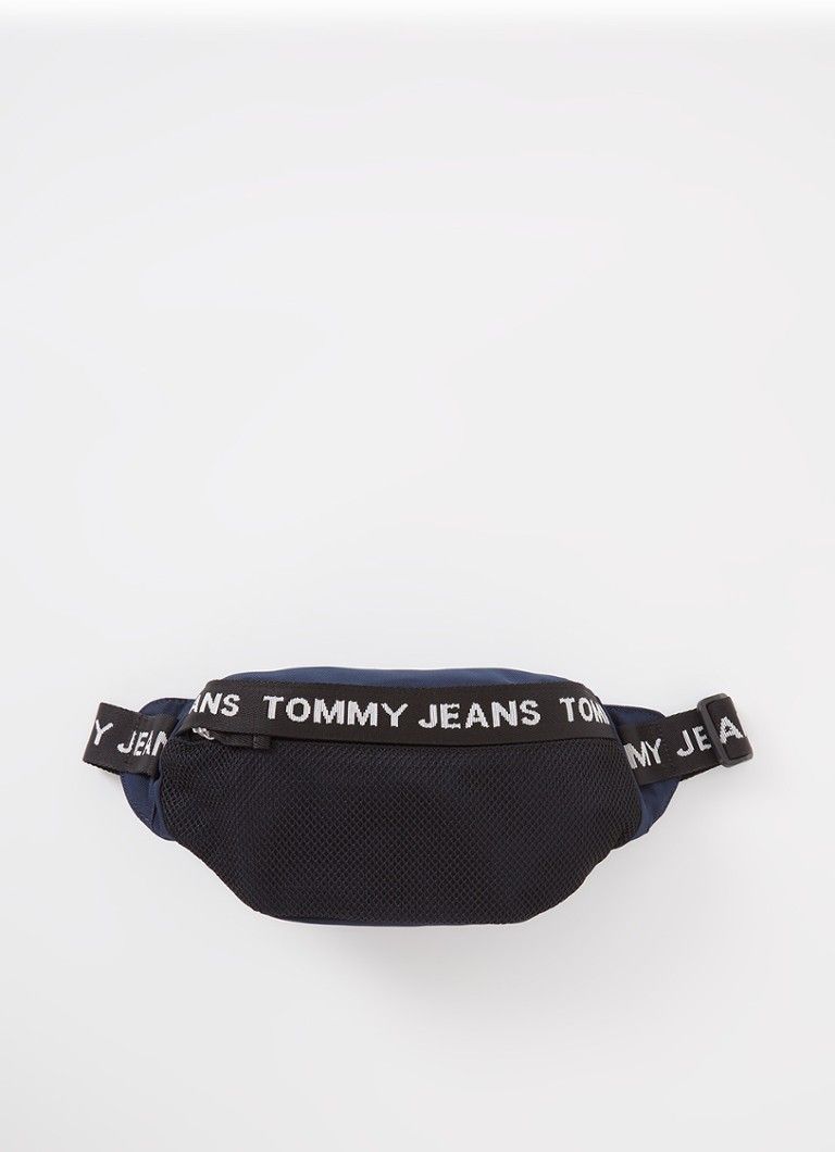 Tommy Hilfiger Essential heuptas met mesh details - Donkerblauw - 8720643578613