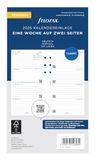 Filofax Personeel 1 week op 2 pagina's verticaal (Duits) 2025