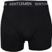Gentlemen Bol Heren boxershort Modal - Mannen onderbroek - Comfort - Aansluitend - Elastische band - Zwart / XXL