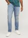 JACK&JONES Jean homme JJIGLENN JJORIGINAL MF 664 NOOS PLS - Blue Denim - Coupe ajustée - W40 X L30