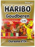 Haribo Goudberen snoepzak 185g