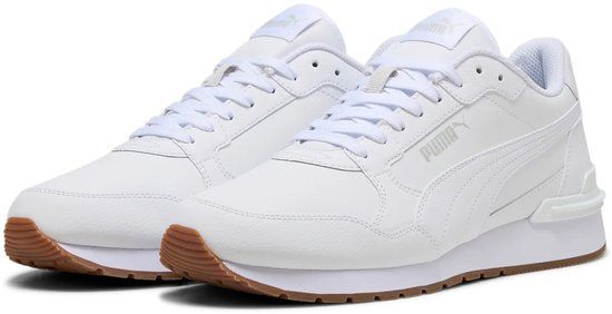 Puma ST Runner v4 Full L Unisex Sneakers - White - Size 43