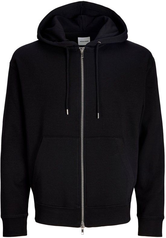 JACK&JONES JJEACE SWEAT ZIP HOOD NOOS Heren Sweater Zwart M