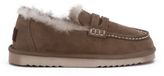 Warmbat Mildura suede TW Mud/Sand Dames Loafers - Beige