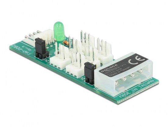 Delock Adapter 6x koeler (3Pin)