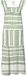 VERO MODA VMDICTHE SL ANKLE DRESS WVN GA Maxi robe Femmes XL Coton Rayé Blanc