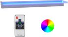 vidaXL Cascade avec éclairage LED RVB 90 cm Acier inoxydable