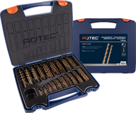 Rotec Spiraalborenset | 110 | DIN 338 | Type HD-S | 170-dlg | ø1-10 - 900.0172WK