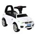 HOMCOM Kinderglijwagen-PP-63,5x28x36cm-Wit